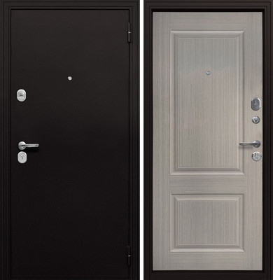 Входная дверь Guard 6 205x86 (правая, бежевый клен)