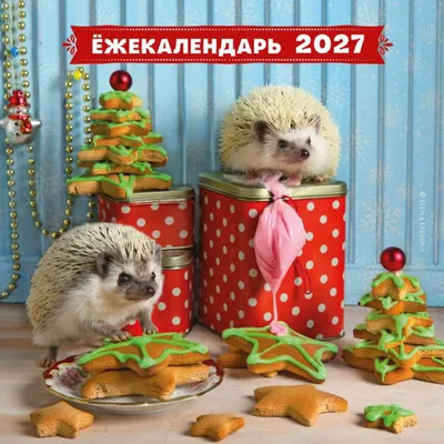 Календарь настенный Эксмо Ежекалендарь. Прянички в глазури. 2027 год (Еремина Е. 9785042399350)