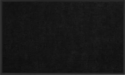 Коврик грязезащитный Любаша Стандарт 90x150см / 701038 (черный)