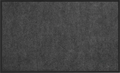 Коврик грязезащитный Любаша Стандарт 90x150см / 701039 (серый)