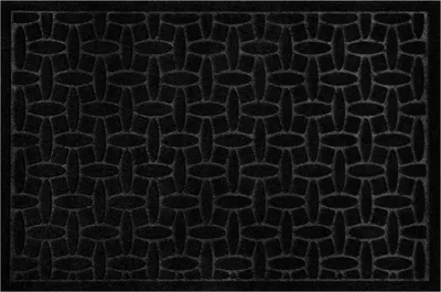 Коврик грязезащитный Любаша Алмаз 60x90см / 701054 (черный)