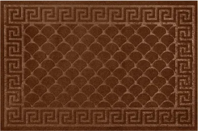 Коврик грязезащитный Любаша Чешуйки 60x90см / 701062 (венге)