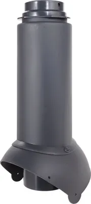 Выход вентиляционный на крышу Krovent Pipe-VT IS 110/125 RAL 7024 (серый)