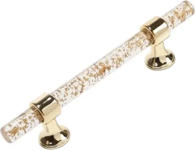 Ручка для мебели CAPPIO PK106 / 9905898 (прозрачно-золотой/золотой)