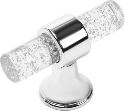 Ручка для мебели CAPPIO PK106 / 9905902 (прозрачный/хром)