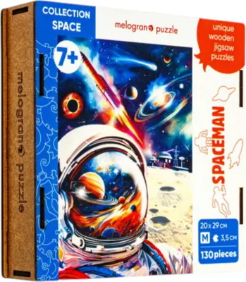 Пазл Melograno Collection Space.Космонавт на луне МРZСSР4-М (130эл)