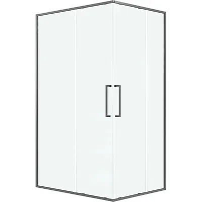Душевой уголок Niagara Nova NG-6336-1280GR 120x80x195 (графит/прозрачное стекло)