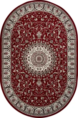 Ковер Merinos Gavana d409-OVAL-RED (3х4)