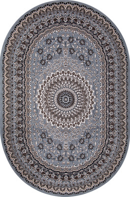 Ковер Merinos Sierra D504-OVAL-BLUE-BROWN 2 (2.5х3.5)