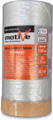 Пленка строительная Motive Speedy Mask Standard / 10170 (1.10x33м)