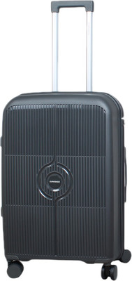 Чемодан на колесах EUROBAGS PP-N98 (М, графитовый)