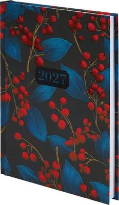 Ежедневник Staff Алые ягоды 2027 / 117798