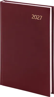 Ежедневник Staff 2027 / 117814 (бордовый)