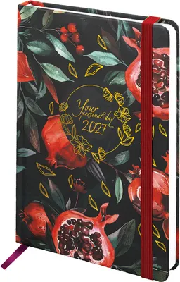 Ежедневник Brauberg Pomegranate 2027 / 117819