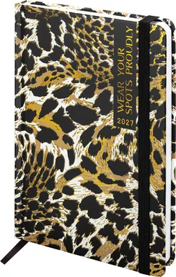 Ежедневник Brauberg Leopard 2027 / 117820