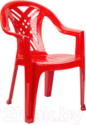 Стул пластиковый Стандарт Пластик Групп Престиж-2 (красный)
