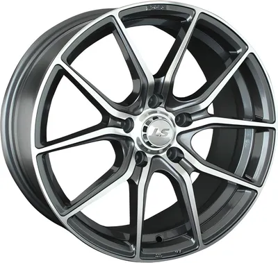 Литой диск LS wheels 759 17x7.5" 5x112мм DIA 66.6мм ET 40мм GMF
