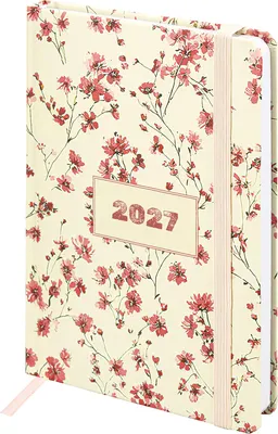 Ежедневник Brauberg Flower Pattern 2027 / 117831