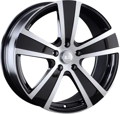Литой диск LS wheels 950 16x6.5" 4x108мм DIA 65.1мм ET 26мм BKF