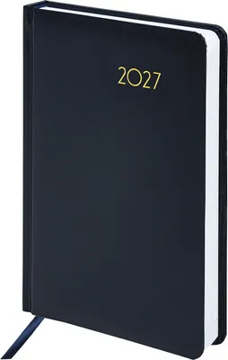 Ежедневник Brauberg Select 2027 / 117958 (темно-синий)