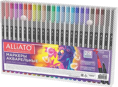 Набор маркеров Alliato 152718 (24цв)