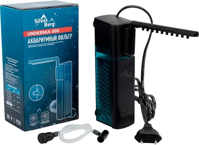 Фильтр для аквариума Silver Berg Undersea 500 / F-UND-500-WH (черный)