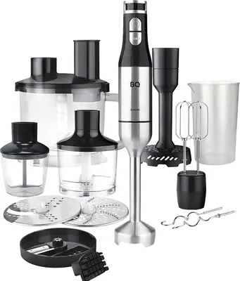 Блендер погружной BQ HB1235 (Steel/Black)