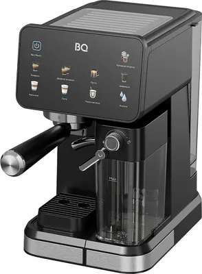 Кофеварка эспрессо BQ ECM1089A (Black/Steel)