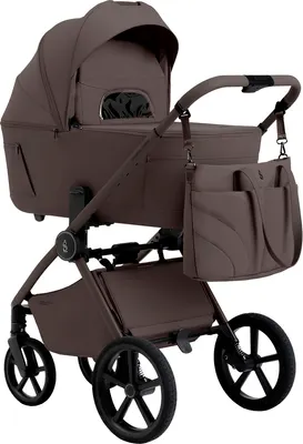 Детская универсальная коляска Sweet Baby 2в1 Elegante Therma Colore 2.0 (шоколадно коричневый)