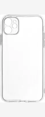 Чехол-накладка Zibelino Ultra Thin Case для Apple iPhone 11 / ZUTC-PQ-APL-11-CAM-TRN (прозрачный)