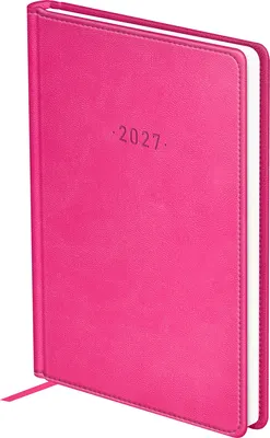 Ежедневник BG Виннер 2027 / DdА6_67925 (176л, фуксия)