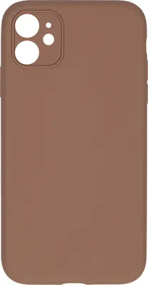 Чехол-накладка Zibelino Hard Case для Apple IPhone 11 / ZHC-APL-11-CAM-BRN (коричневый)