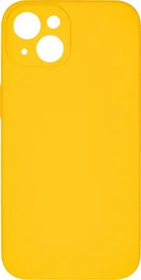 Чехол-накладка Zibelino Hard Case для Apple IPhone 13 / ZHC-APL-13-CAM-YEL (желтый)