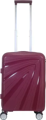 Чемодан на колесах Ridberg Travel Icon (M, бордовый)