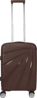 Чемодан на колесах Ridberg Travel Icon (M, кофе)