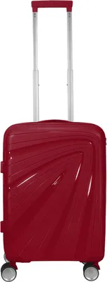 Чемодан на колесах Ridberg Travel Icon (M, красный)