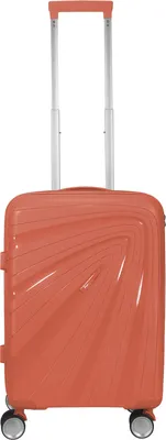 Чемодан на колесах Ridberg Travel Icon (M, оранжевый)