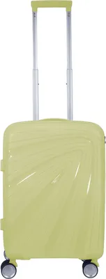 Чемодан на колесах Ridberg Travel Icon (M, желтый)