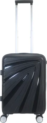Чемодан на колесах Ridberg Travel Icon (M, черный)