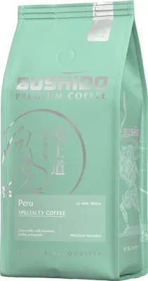 Кофе в зернах Bushido Specialty Coffee Peru (227г)