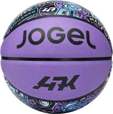 Баскетбольный мяч Jogel Challenger 47 №7 (р.7, фиолетовый)