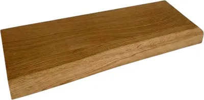 Полка SemWood 60х20х4 (массив дуба, живой край)