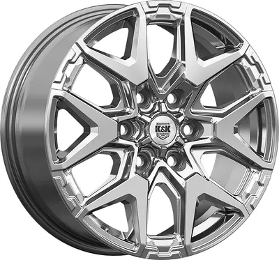 Литой диск K&K Гангут 18x7.5" 6x139.7мм DIA 100.1мм ET 42мм Дарк платинум