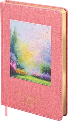 Ежедневник Brauberg ArtGallery 2027 / 118022 (светло-голубой)