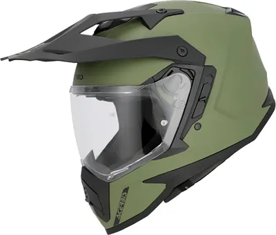Мотошлем Acerbis Assault 0026643.582.069 (XXL, армейский зеленый)