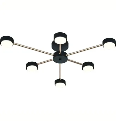 Люстра ESCADA 120008/6R (Black/Gold)