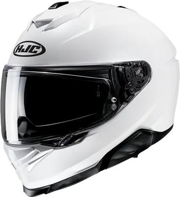 Мотошлем HJC i71 Semi Flat (2XL, жемчужно-белый)