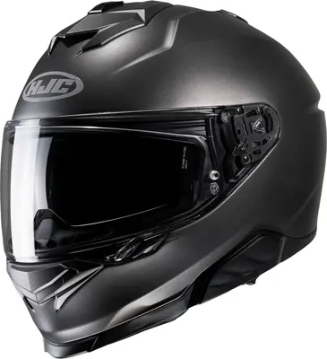 Мотошлем HJC i71 Semi Flat (XL, титановый)