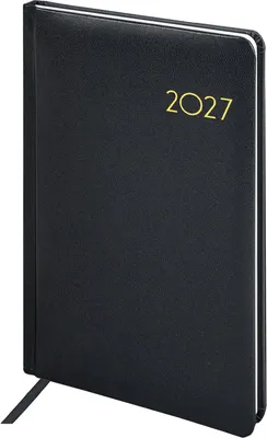 Еженедельник Brauberg Select 2027 / 118144 (черный)