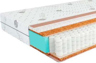 Матрас Kondor Mister-2 Hard 90x200 (комби-люкс серебристый)
